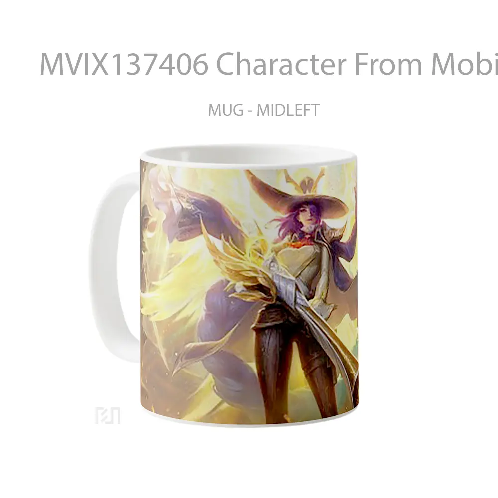 Mug Character From Mobile Legends Gelas Keramik Unik - All-side / Desain