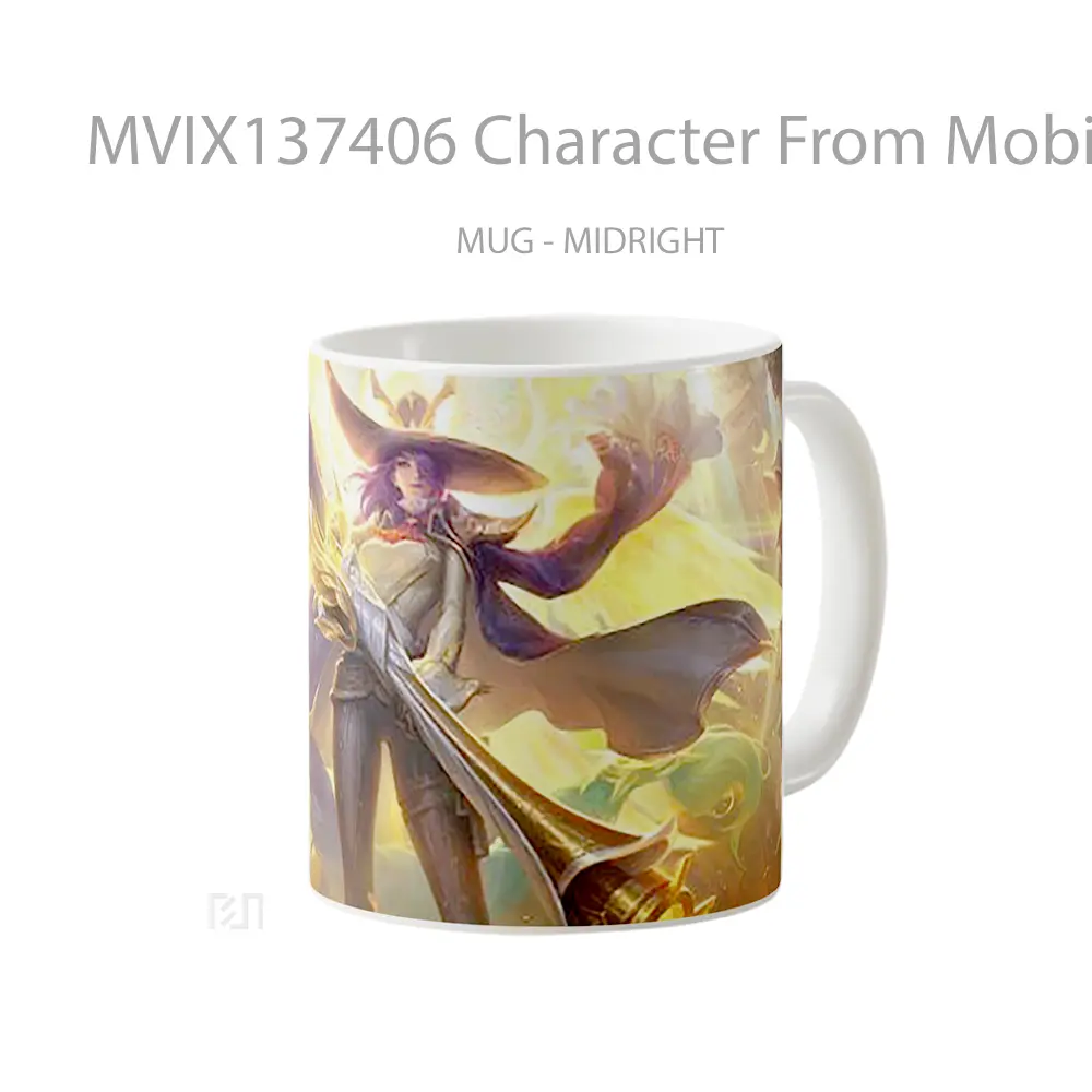 Mug Character From Mobile Legends Gelas Keramik Unik - All-side / Desain