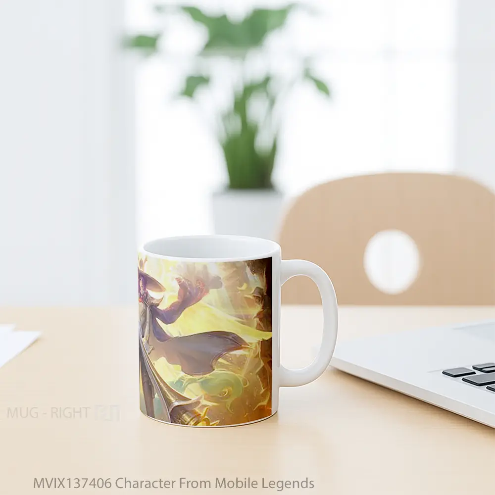 Mug Character From Mobile Legends Gelas Keramik Unik - All-side / Desain
