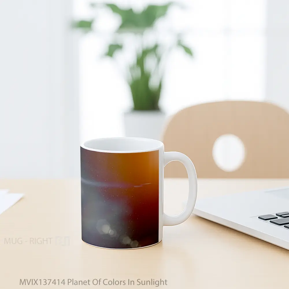 Mug Planet Of Colors In Sunlight Gelas Astronomi - All-side / Desain