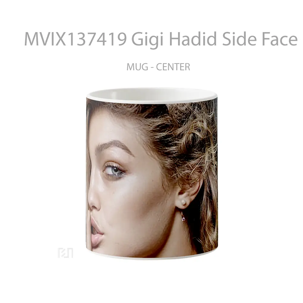 Mug Gigi Hadid Side Face Gelas Keramik Unik