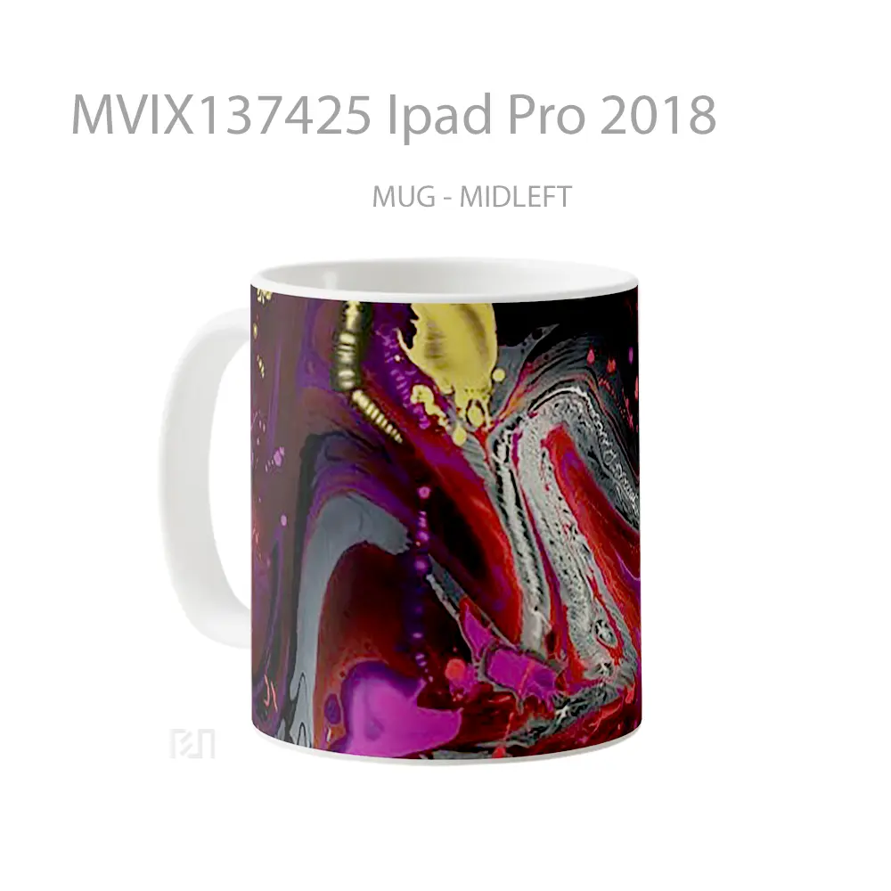 Mug Ipad Pro 2018 Gelas Keramik Unik - All-side / Desain