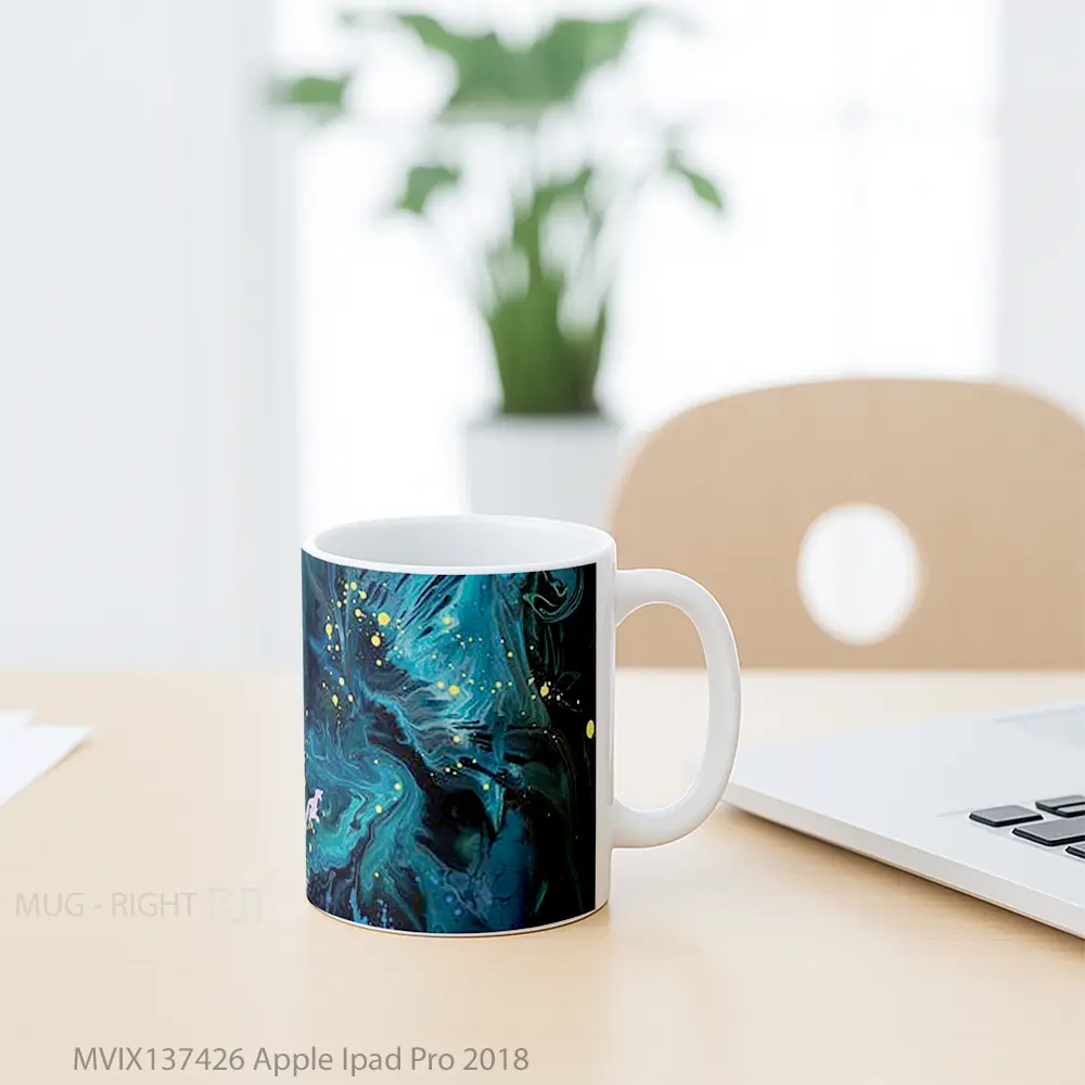 Mug Apple Ipad Pro 2018 Gelas Keramik Unik - All-side / Desain