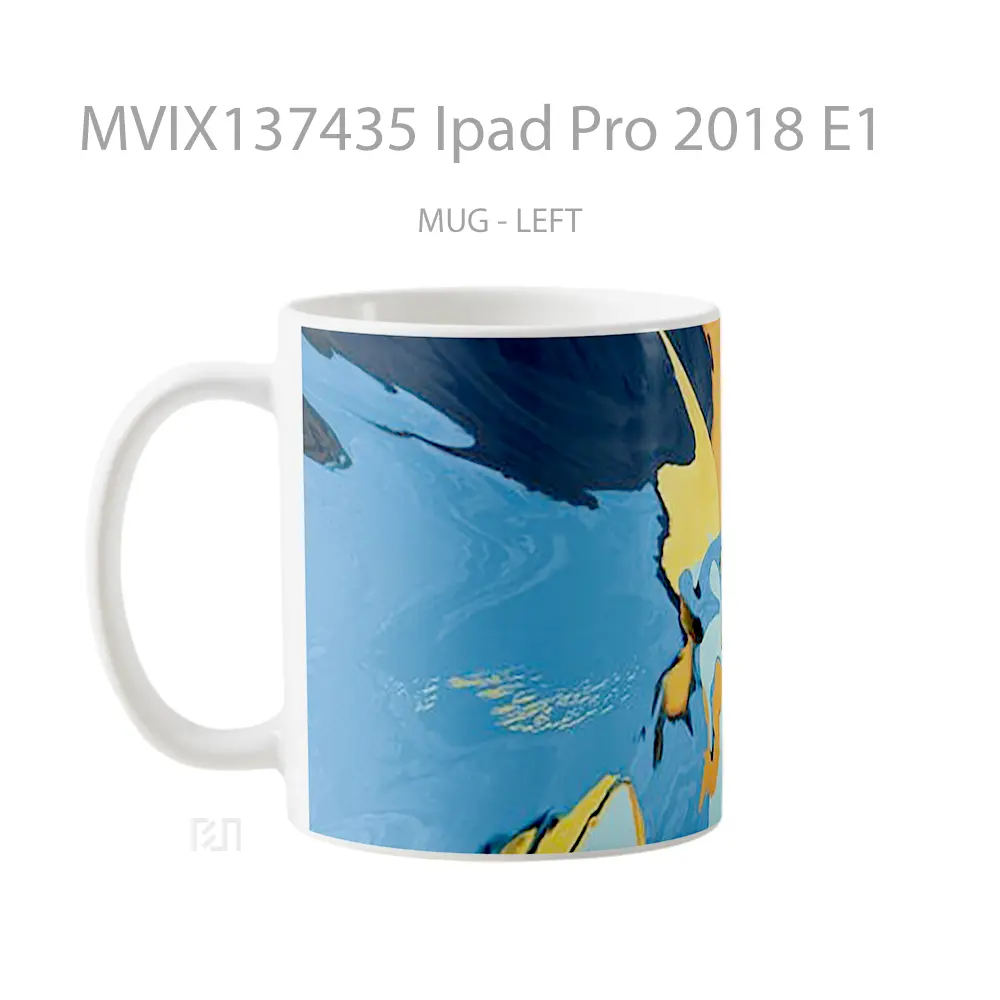 Mug Ipad Pro 2018 E1 Gelas Keramik Unik - All-side / Desain