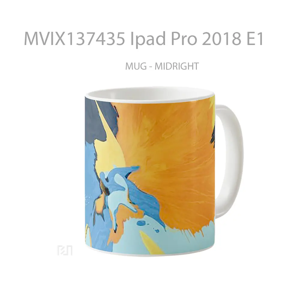 Mug Ipad Pro 2018 E1 Gelas Keramik Unik - All-side / Desain
