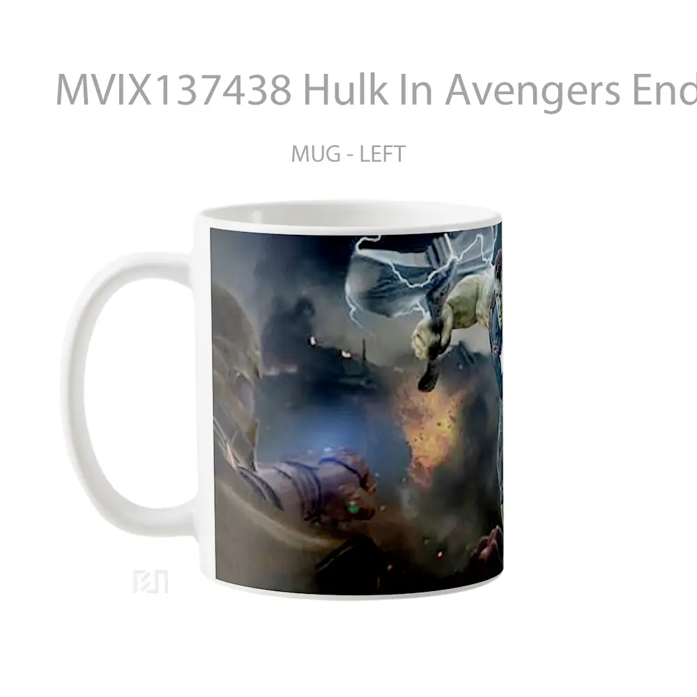 Mug Hulk In Avengers Endgame Gelas Superhero - All-side / Desain