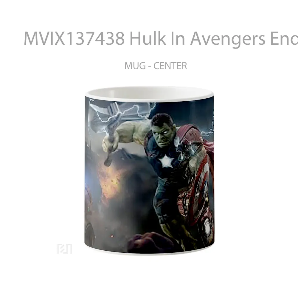 Mug Hulk In Avengers Endgame Gelas Superhero