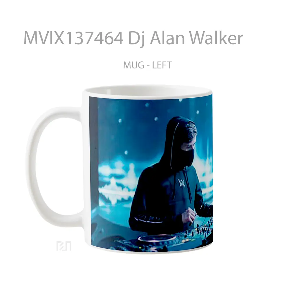 Mug Dj Alan Walker Gelas Keramik Unik - All-side / Desain