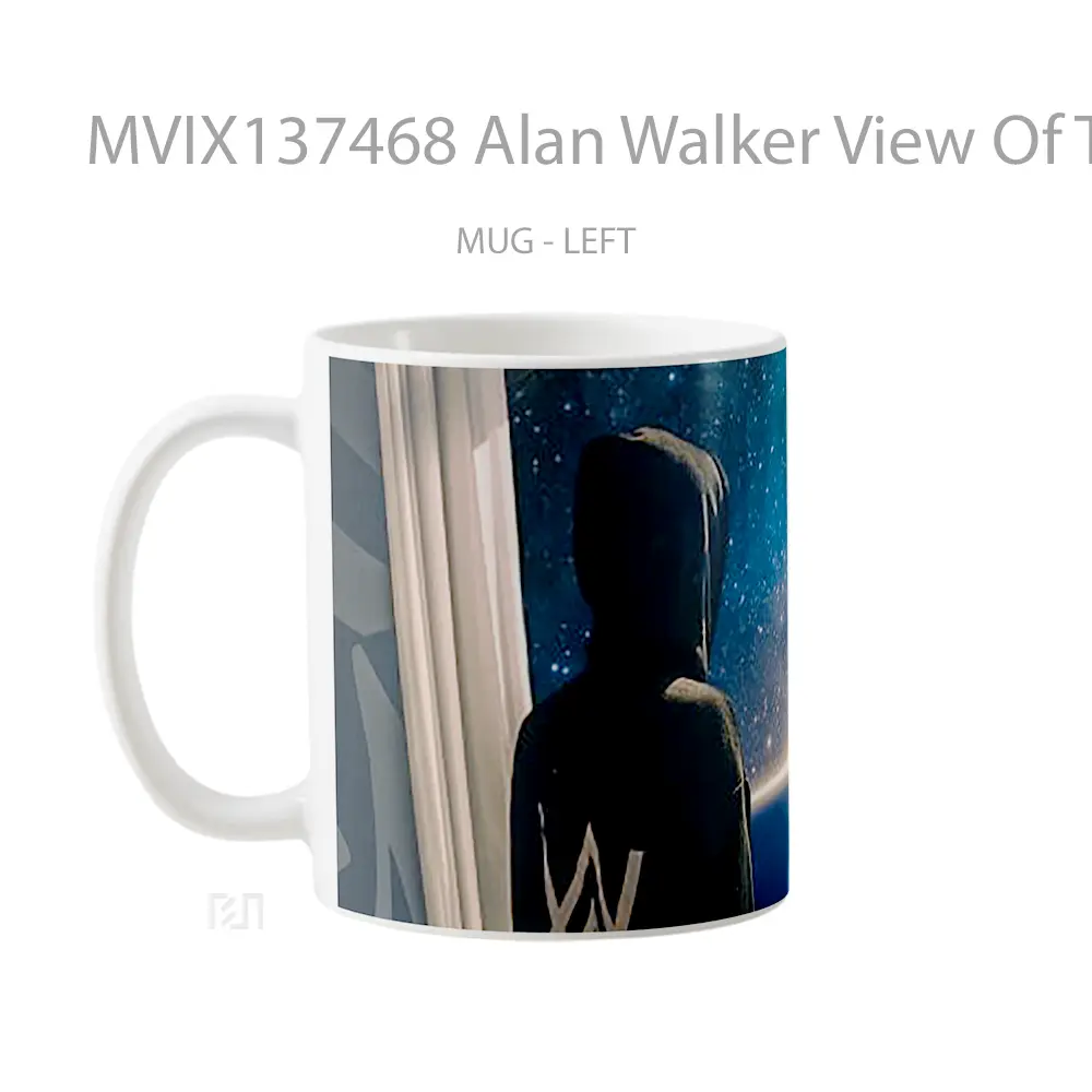Mug Alan Walker View Of The Universe Gelas Astronomi - All-side / Desain