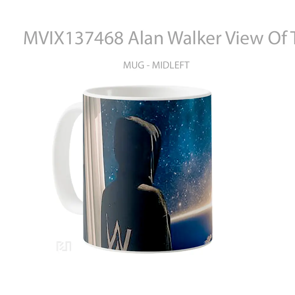 Mug Alan Walker View Of The Universe Gelas Astronomi - All-side / Desain