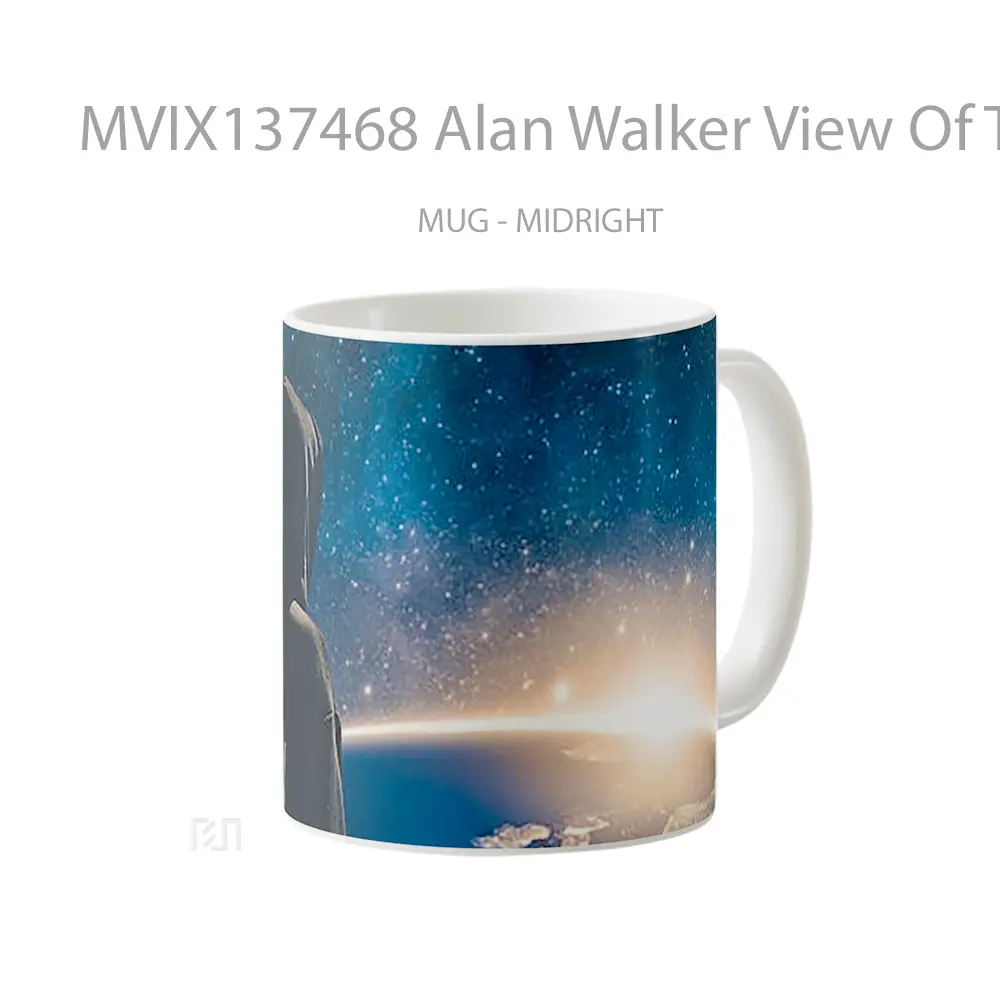 Mug Alan Walker View Of The Universe Gelas Astronomi - All-side / Desain
