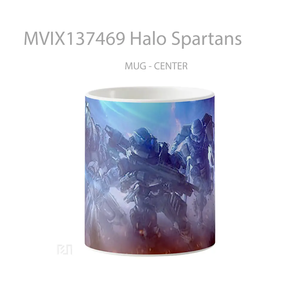 Mug Halo Spartans Cangkir Gamer