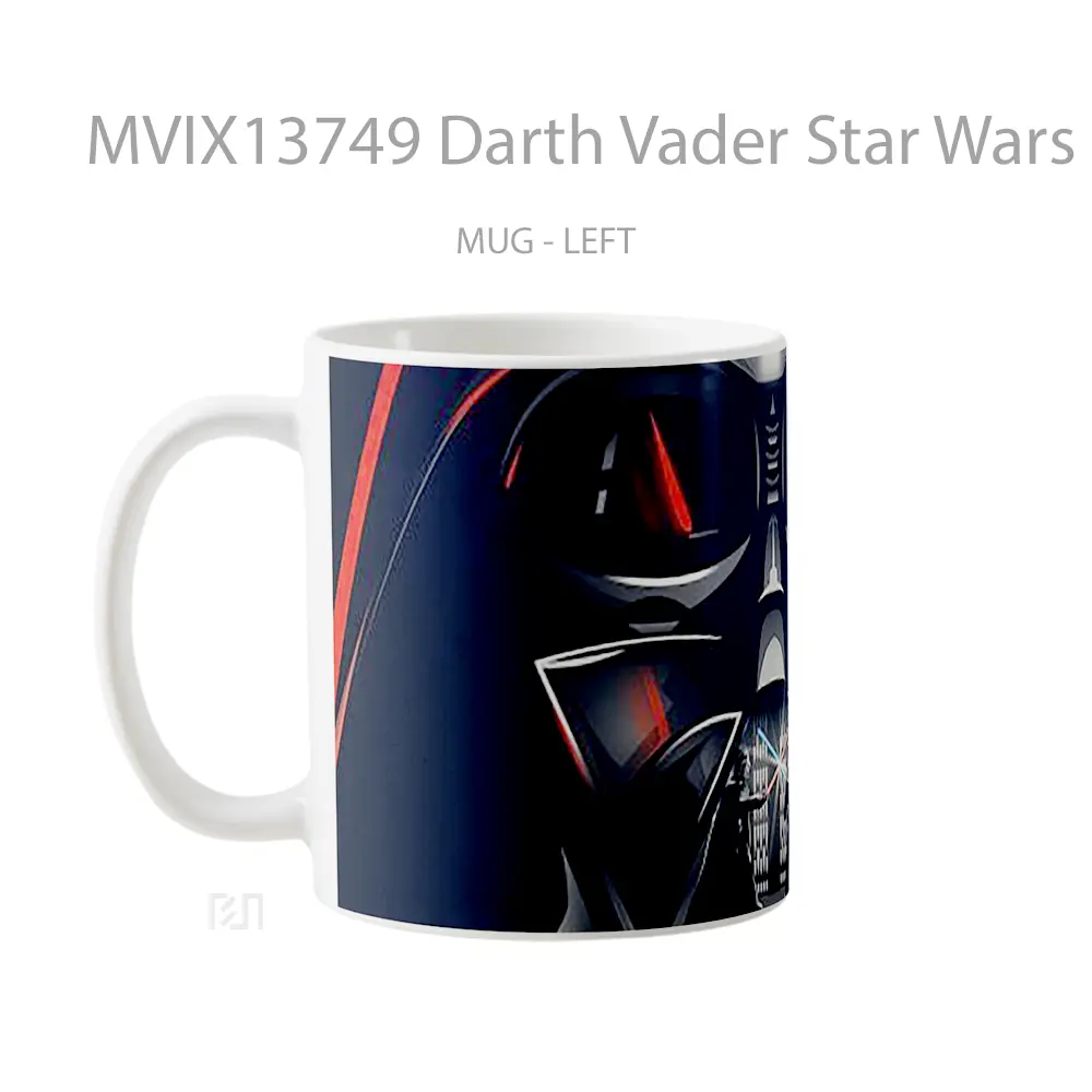 Mug Darth Vader Star Wars Fight Gelas Star Wars - All-side / Desain