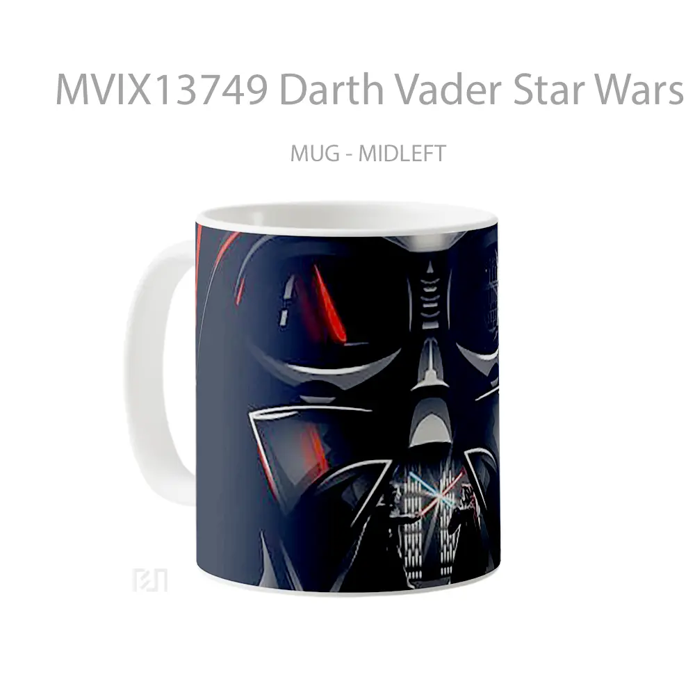 Mug Darth Vader Star Wars Fight Gelas Star Wars - All-side / Desain