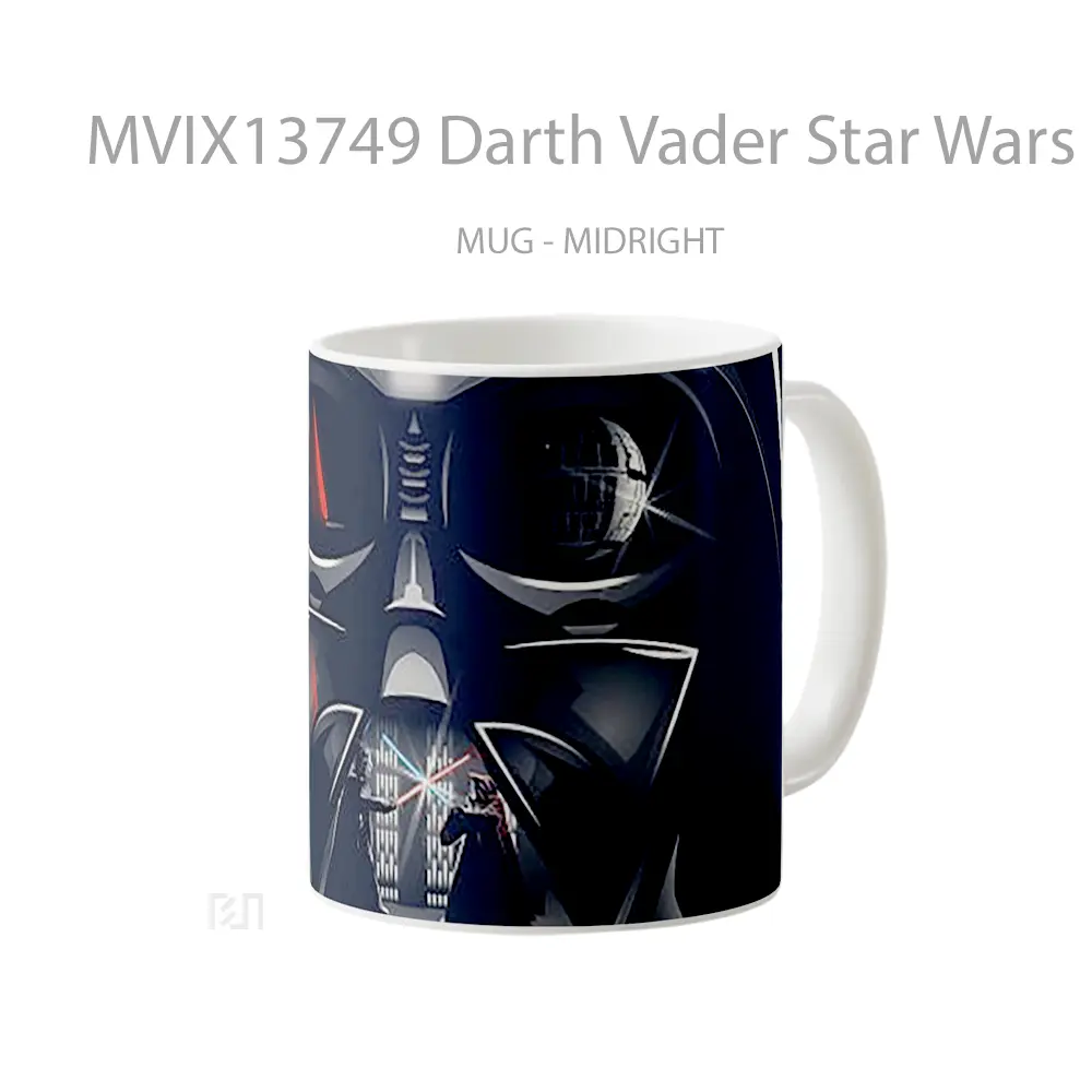 Mug Darth Vader Star Wars Fight Gelas Star Wars - All-side / Desain