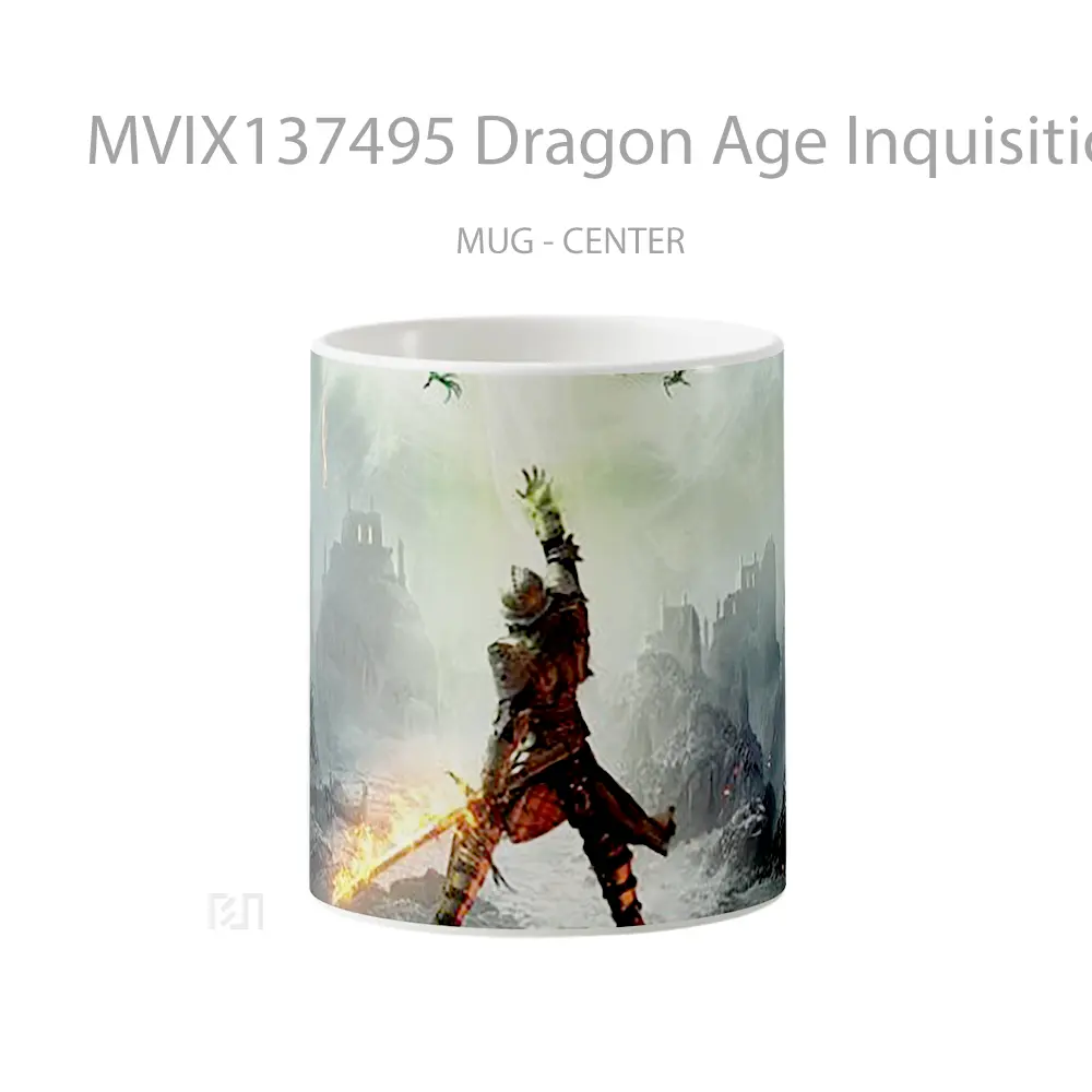 Mug Dragon Age Inquisition Gelas Fantasi