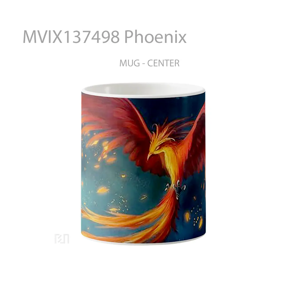 Mug Phoenix Gelas Fantasi