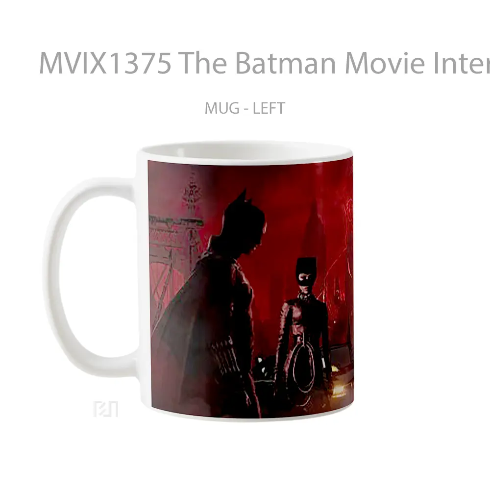 Mug The Batman Movie International Poster Gelas Superhero - All-side / Desain