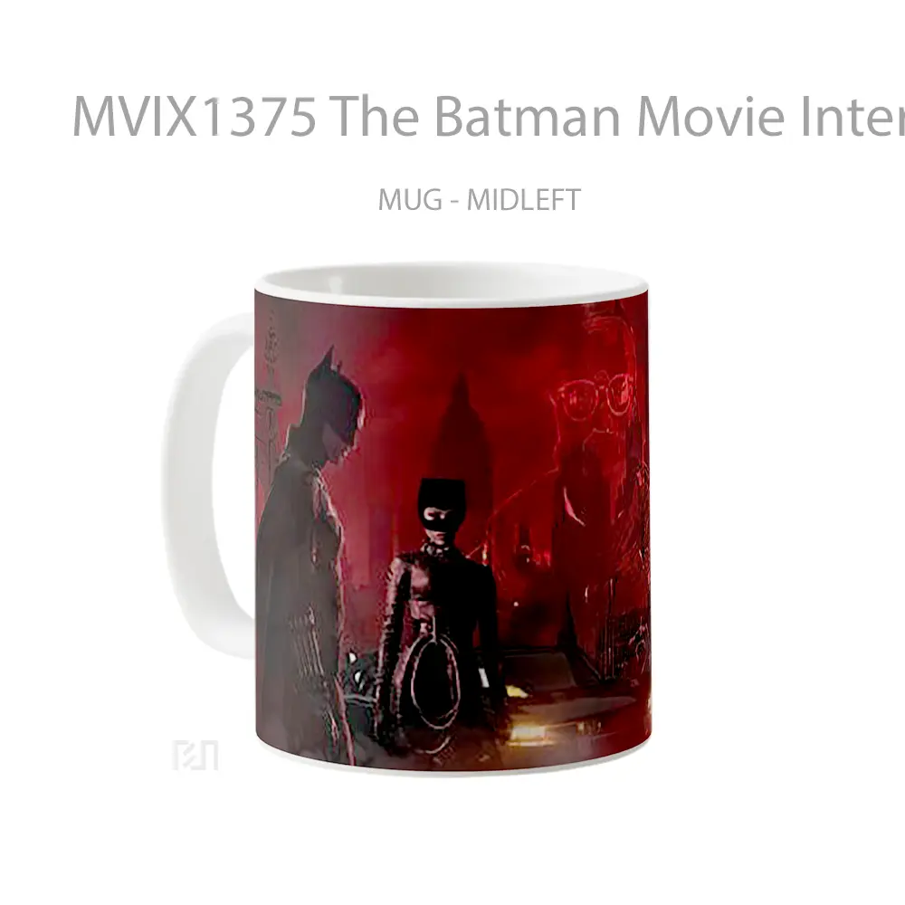 Mug The Batman Movie International Poster Gelas Superhero - All-side / Desain