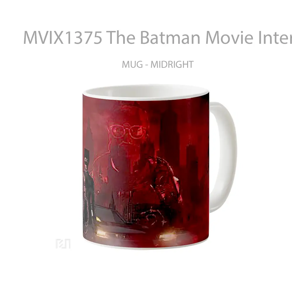 Mug The Batman Movie International Poster Gelas Superhero - All-side / Desain
