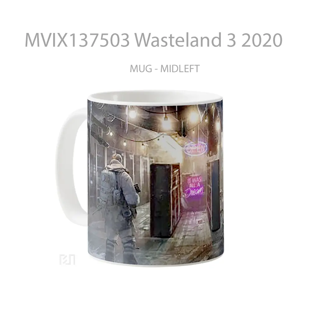 Mug Wasteland 3 2020 Gelas Keramik Unik - All-side / Desain
