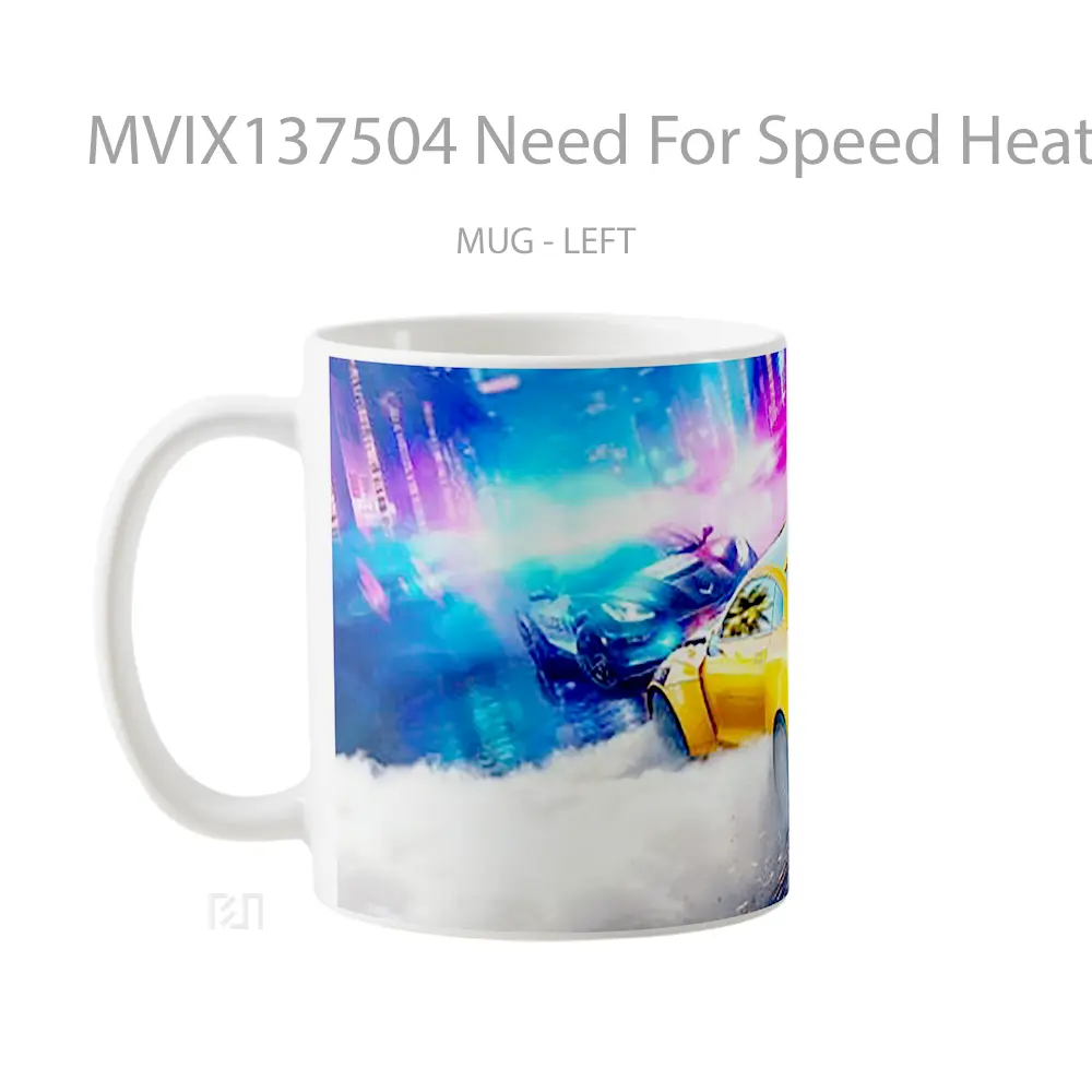 Mug Need For Speed Heat Game Cangkir Gamer - All-side / Desain