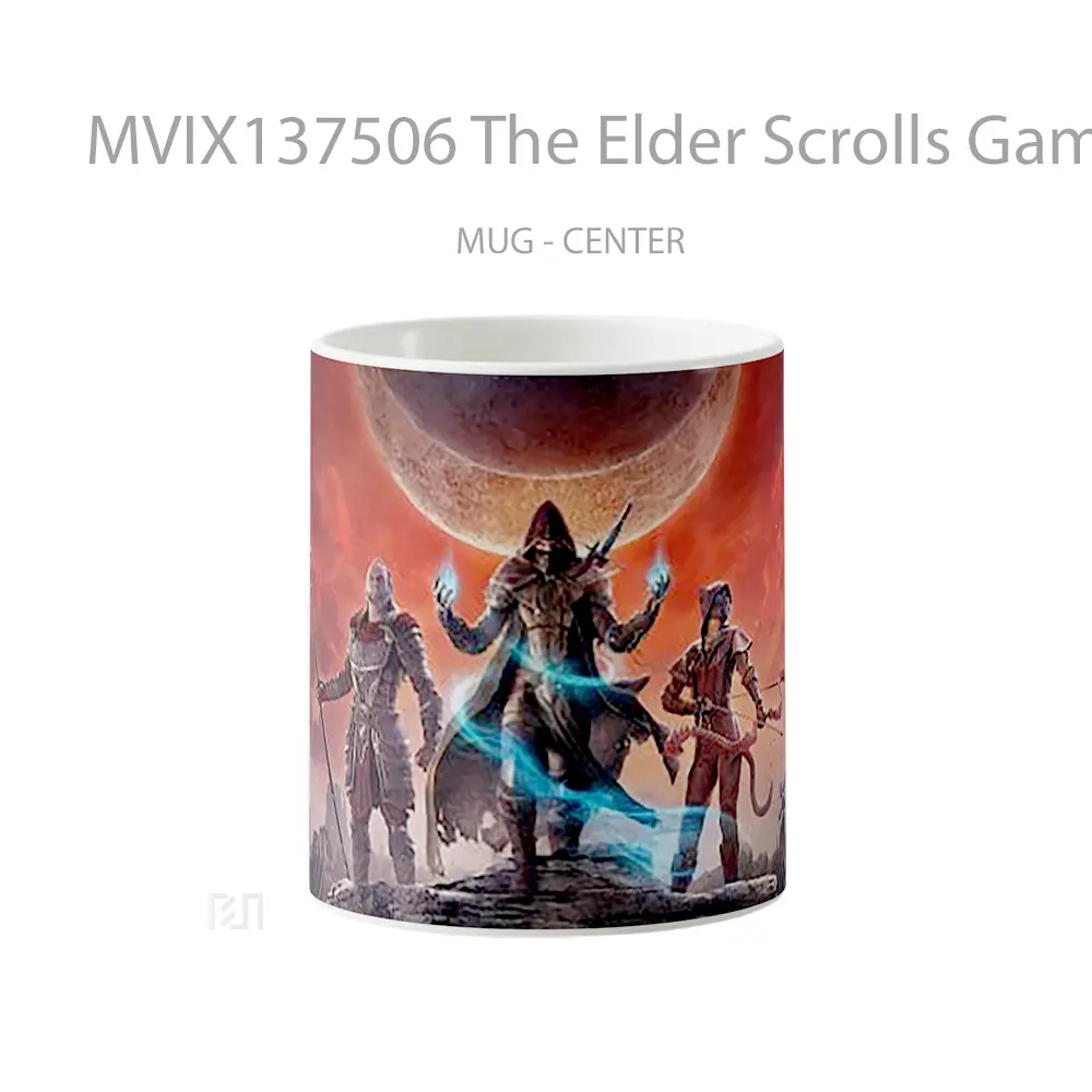 Mug The Elder Scrolls Game Cangkir Gamer