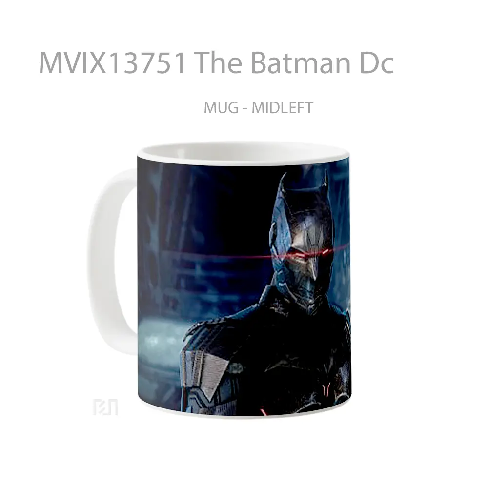 Mug The Batman Dc Gelas Superhero - All-side / Desain