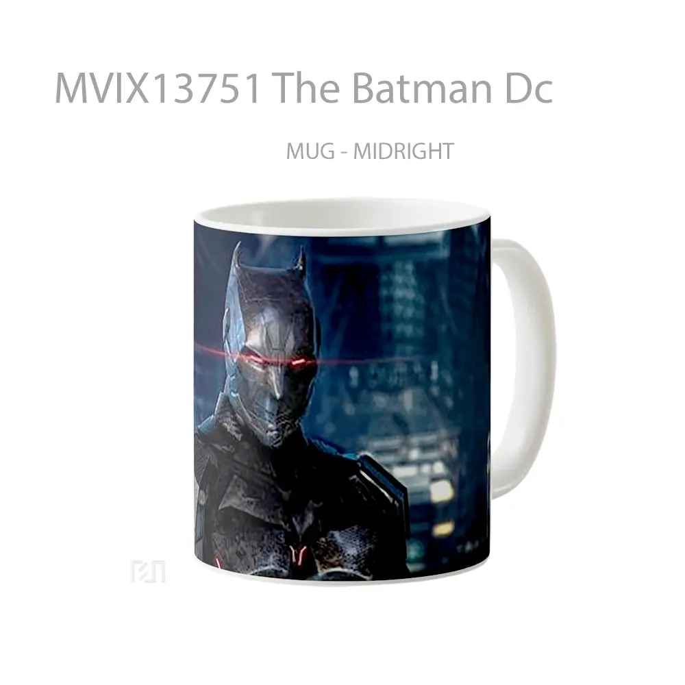 Mug The Batman Dc Gelas Superhero - All-side / Desain