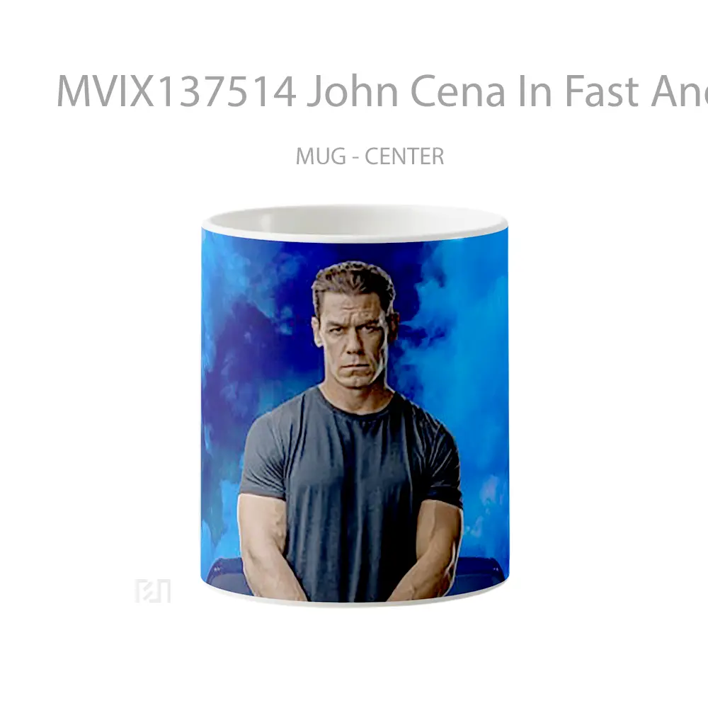Mug John Cena In Fast And Furious 9 Gelas Keramik Unik