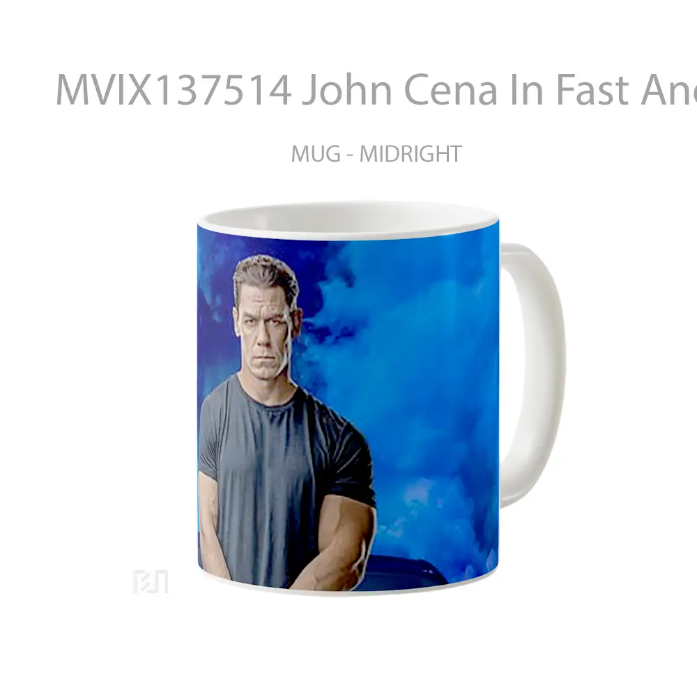 Mug John Cena In Fast And Furious 9 Gelas Keramik Unik - All-side / Desain