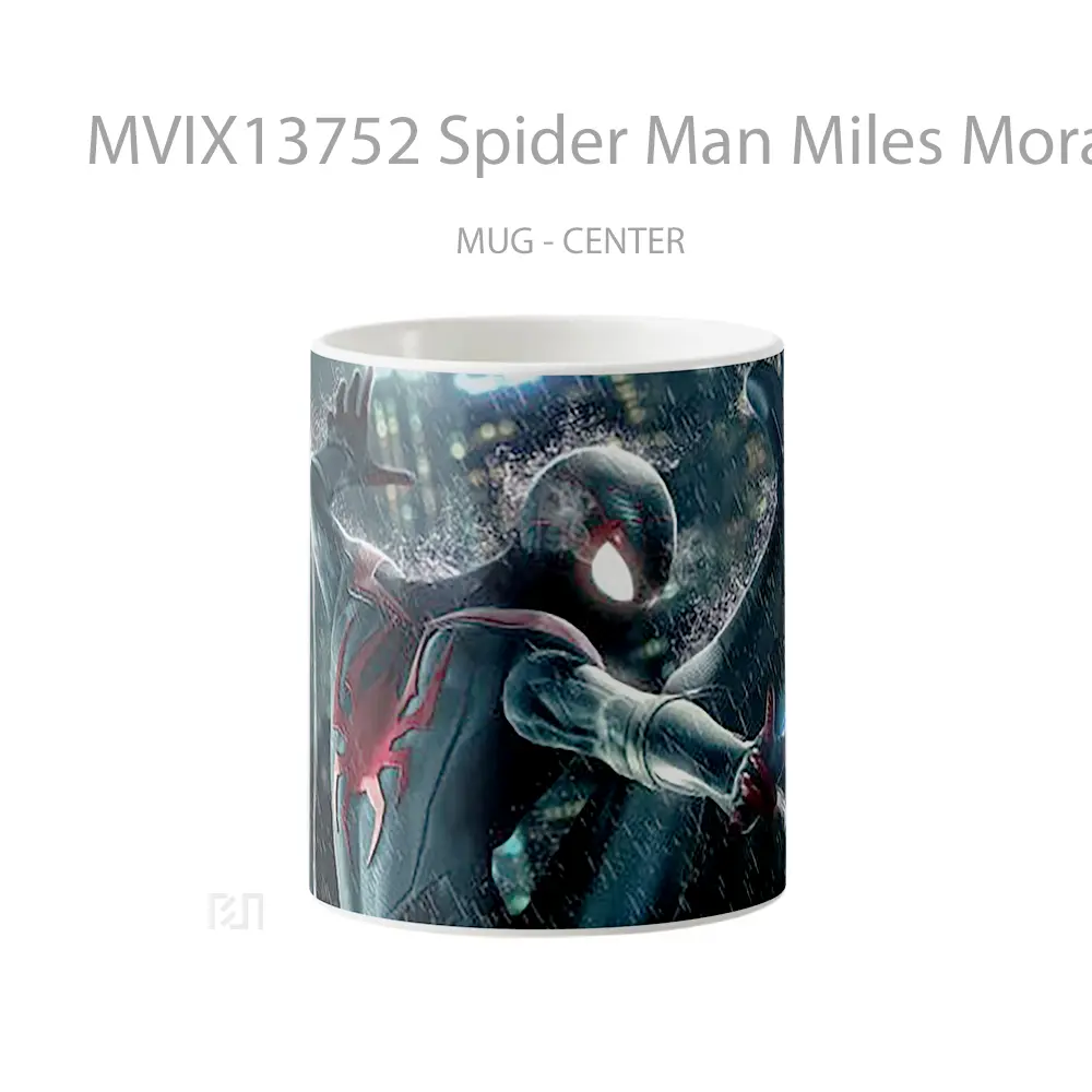 Mug Spider Man Miles Morales Blitzfinn Gelas Superhero