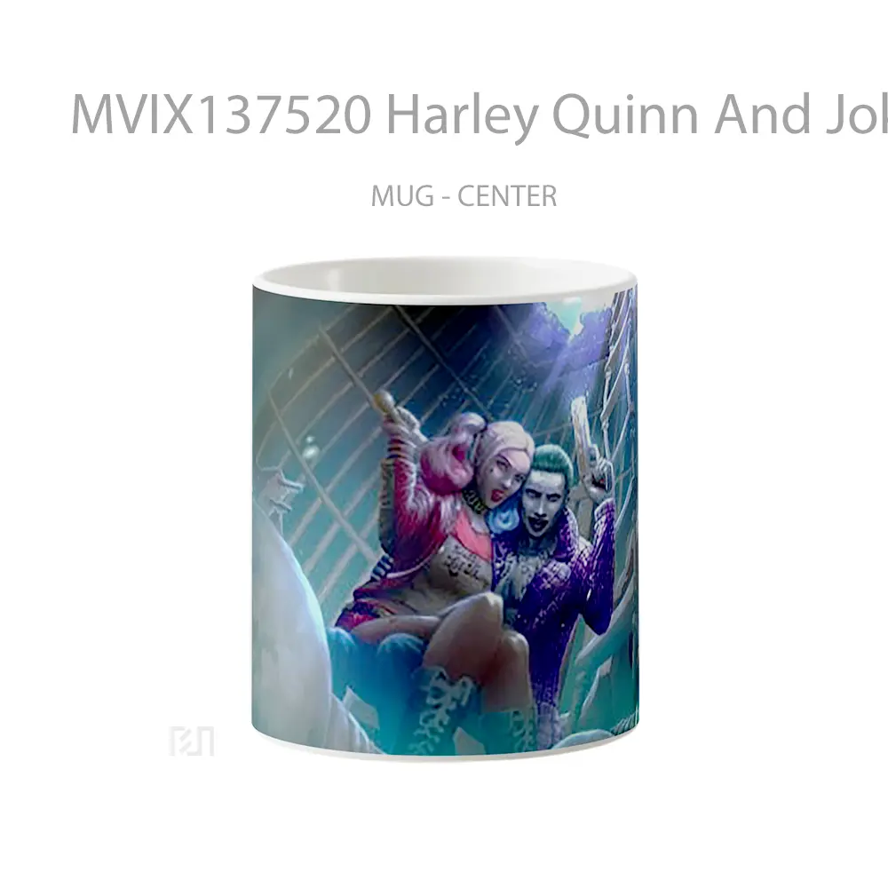 Mug Harley Quinn And Joker Gelas Superhero