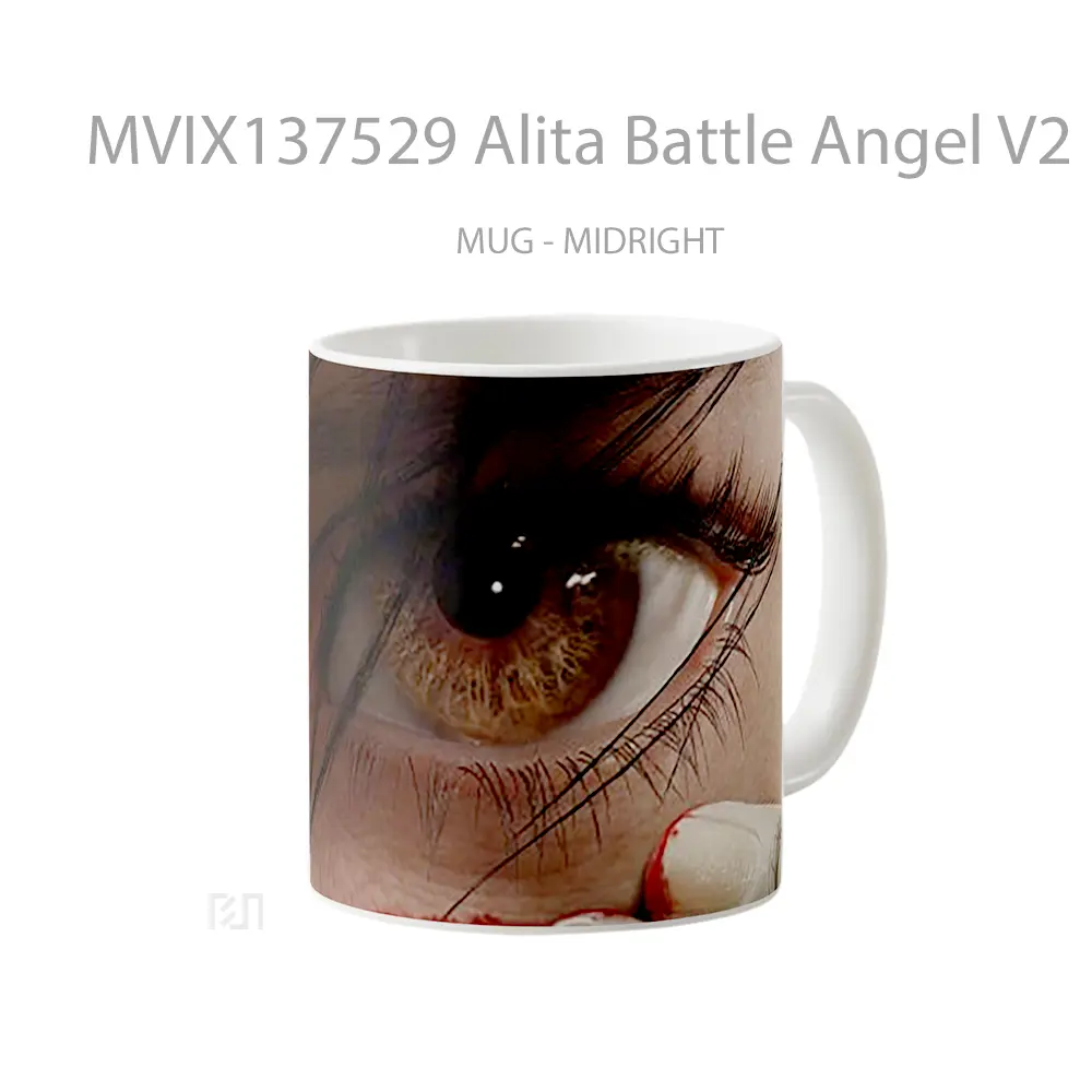 Mug Alita Battle Angel V2 Gelas Fantasi - All-side / Desain