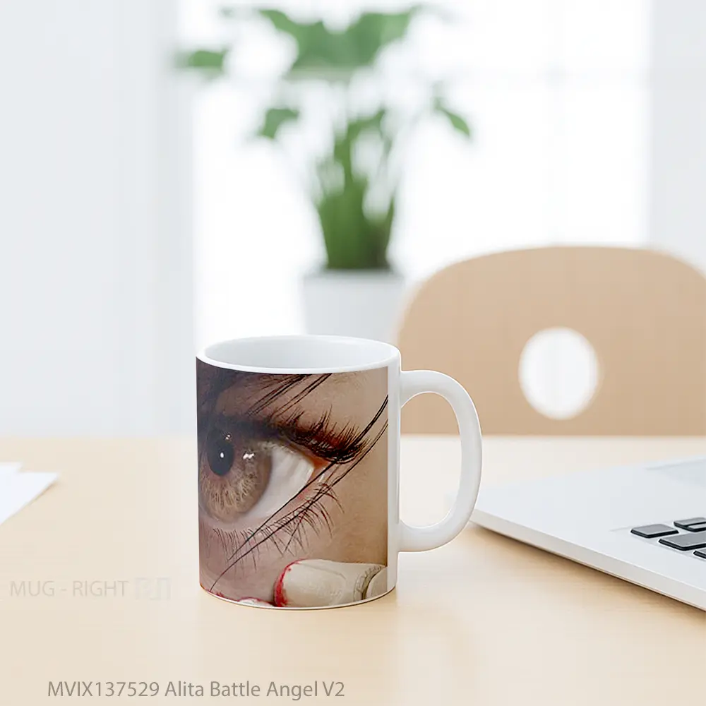 Mug Alita Battle Angel V2 Gelas Fantasi - All-side / Desain