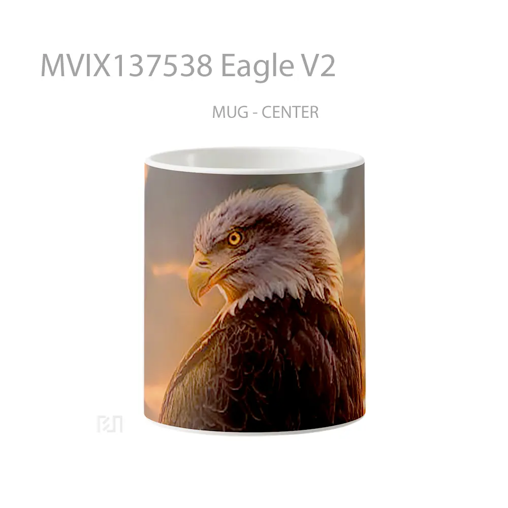 Mug Eagle V2 Gelas Hewan Lucu