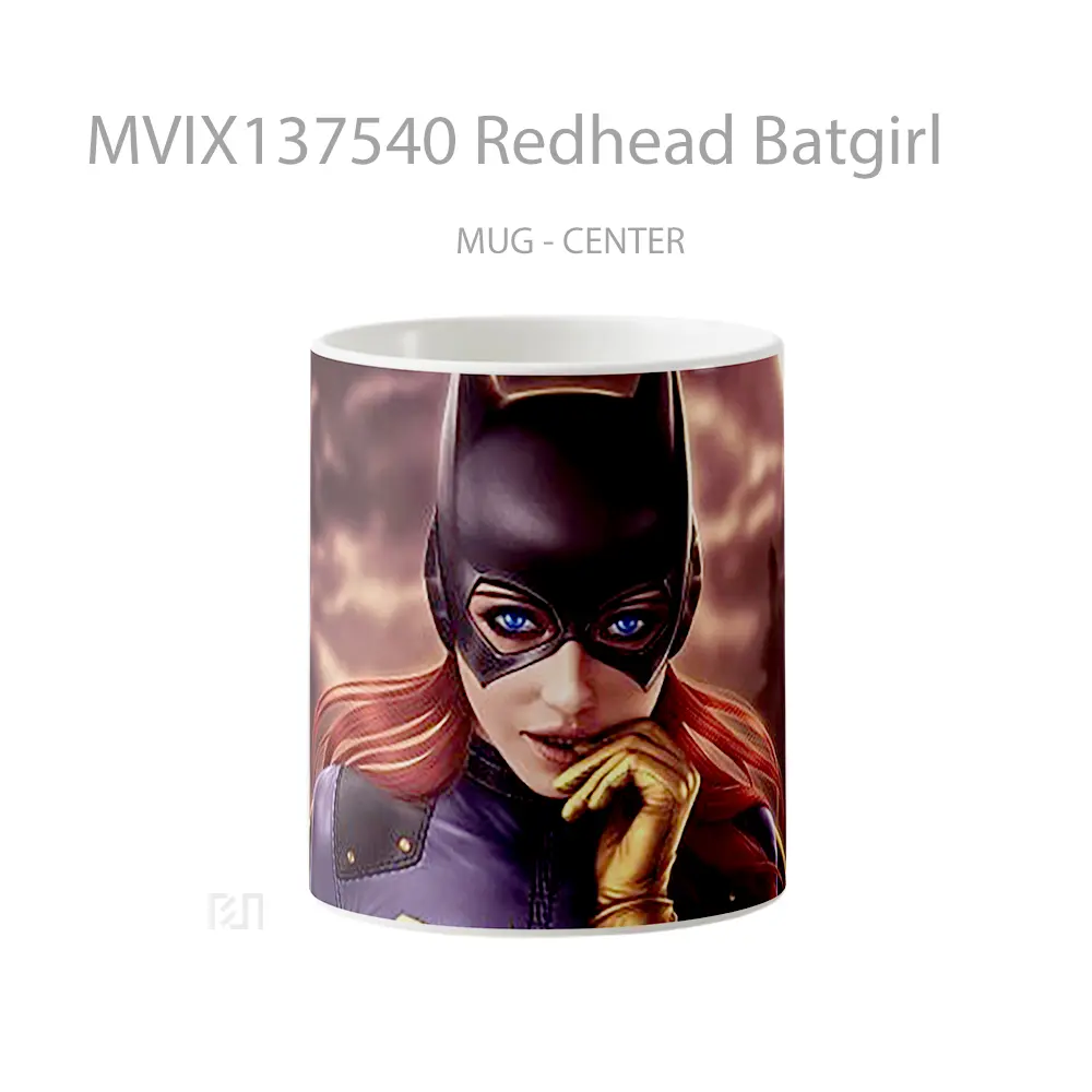 Mug Redhead Batgirl Gelas Superhero