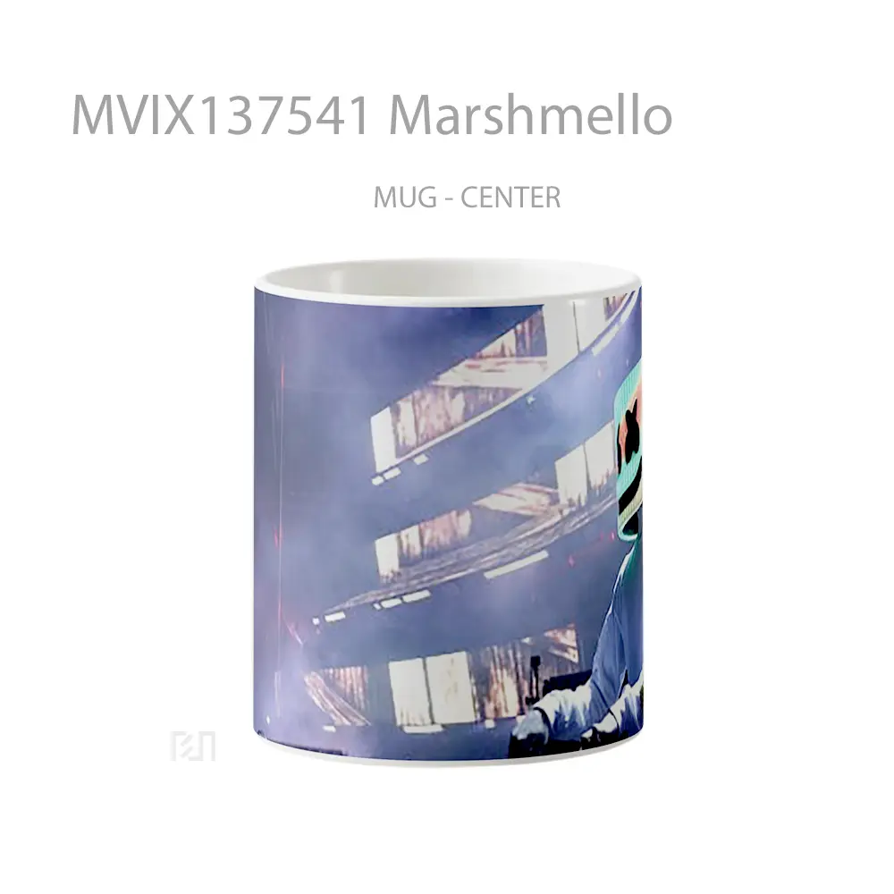 Mug Marshmello Gelas Keramik Unik