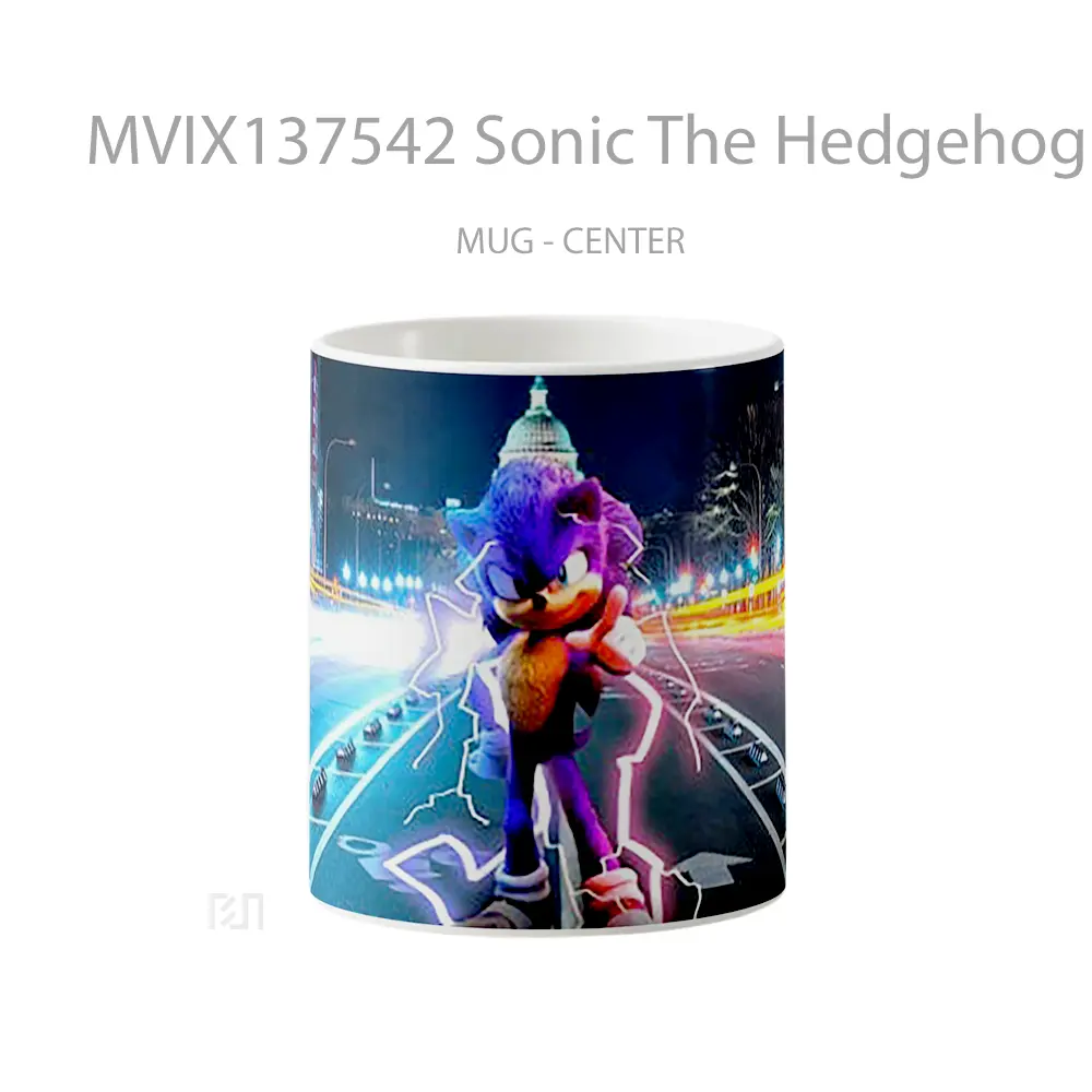 Mug Sonic The Hedgehog V5 Gelas Keramik Unik