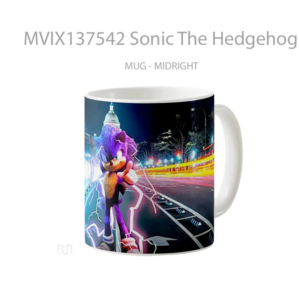 Mug Sonic The Hedgehog V5 Gelas Keramik Unik - All-side / Desain