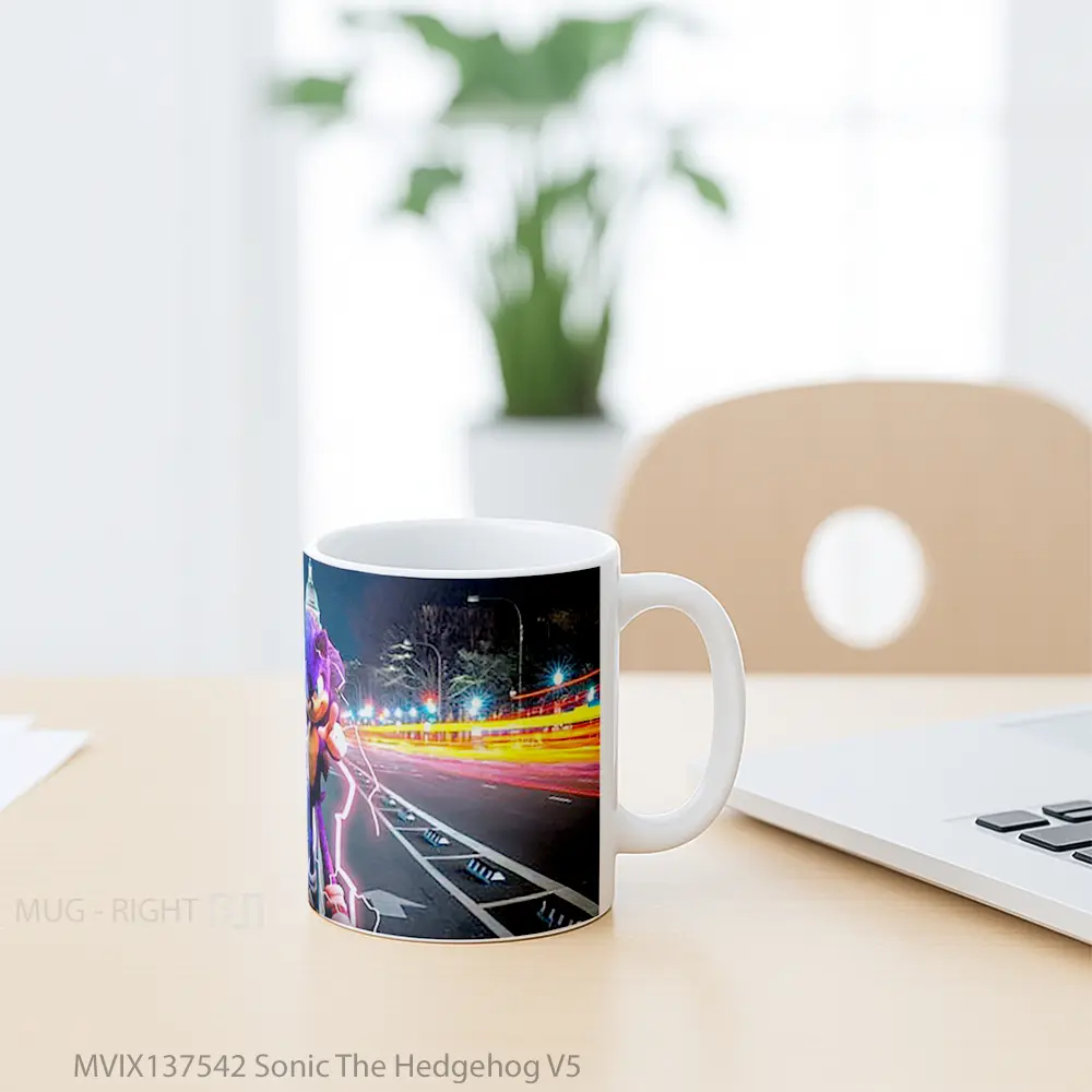 Mug Sonic The Hedgehog V5 Gelas Keramik Unik - All-side / Desain
