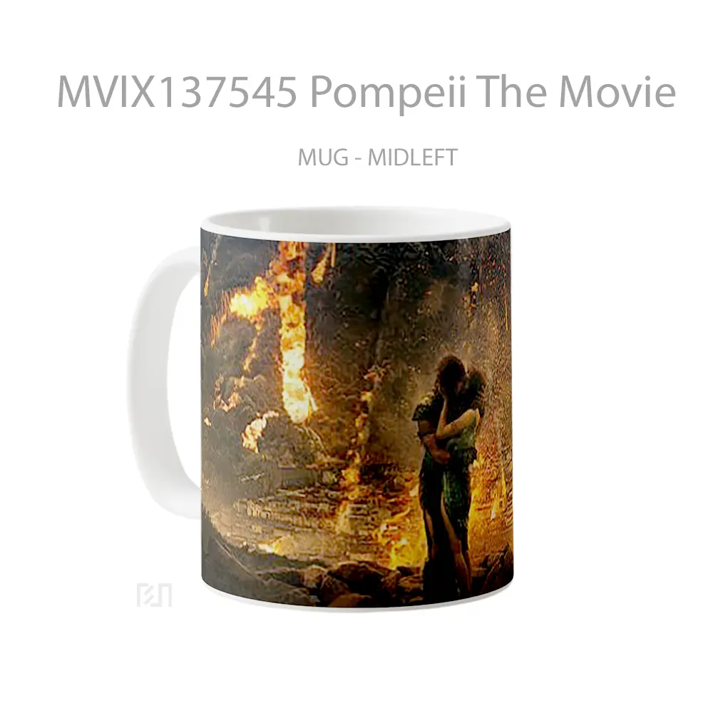 Mug Pompeii The Movie Gelas Keramik Unik - All-side / Desain