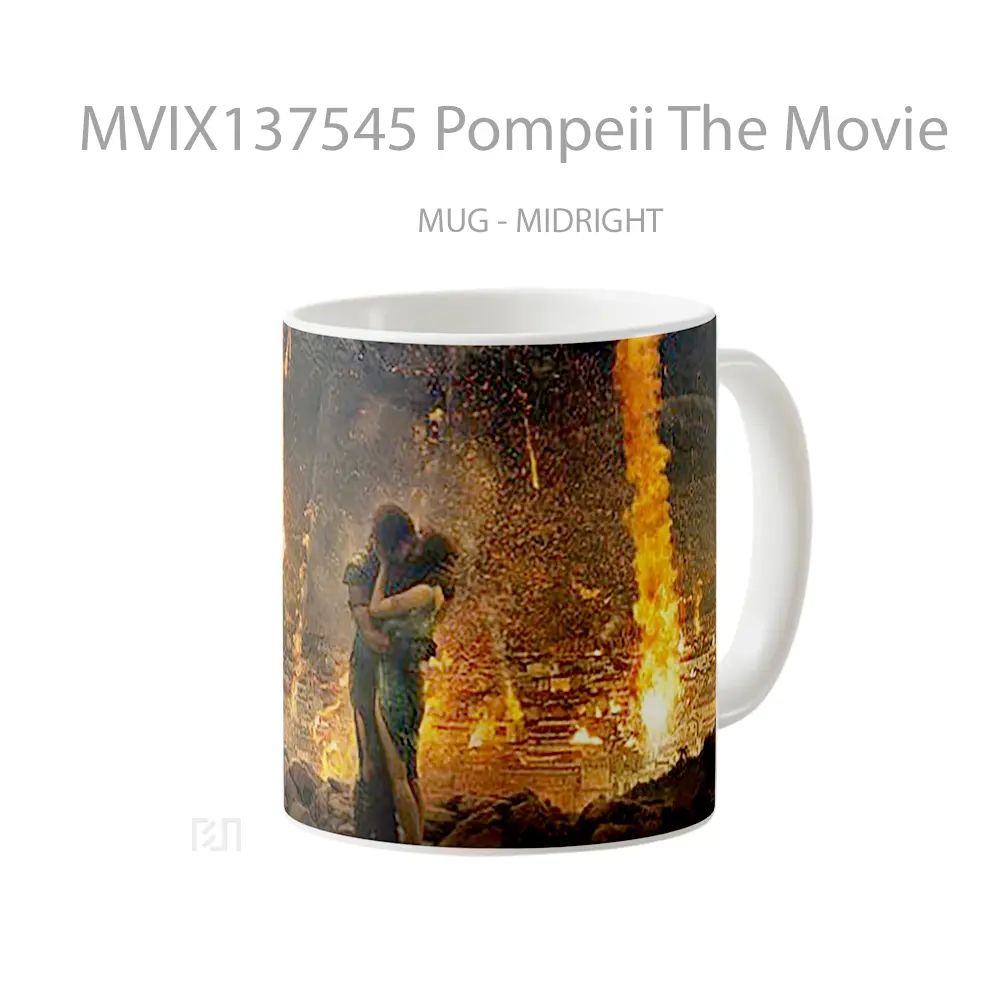 Mug Pompeii The Movie Gelas Keramik Unik - All-side / Desain