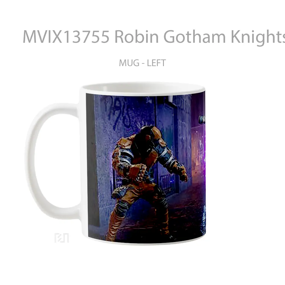 Mug Robin Gotham Knights Fighting Game Gelas Superhero - All-side / Desain