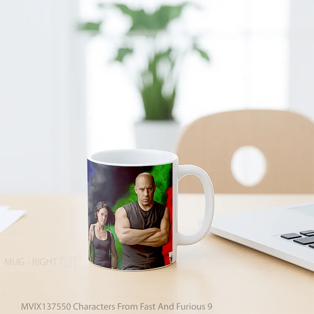 Mug Characters From Fast And Furious 9 Gelas Keramik Unik - All-side / Desain