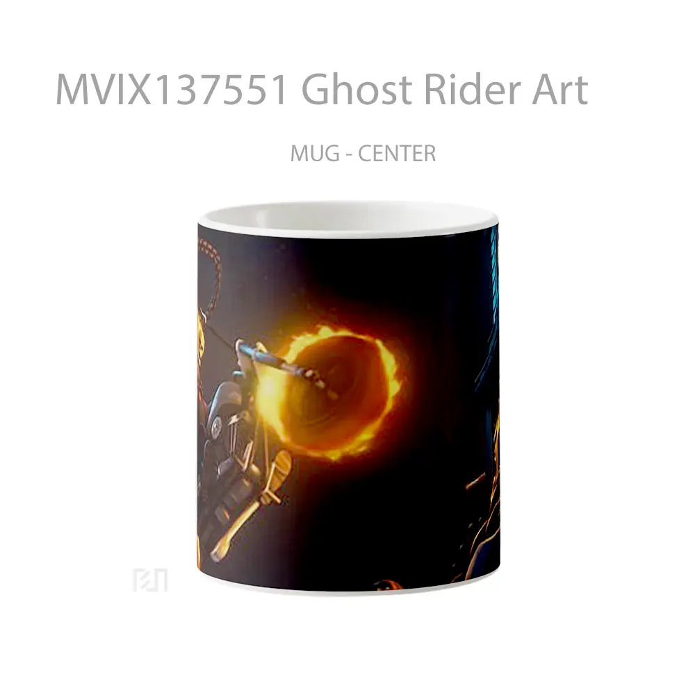 Mug Ghost Rider Art Gelas Superhero