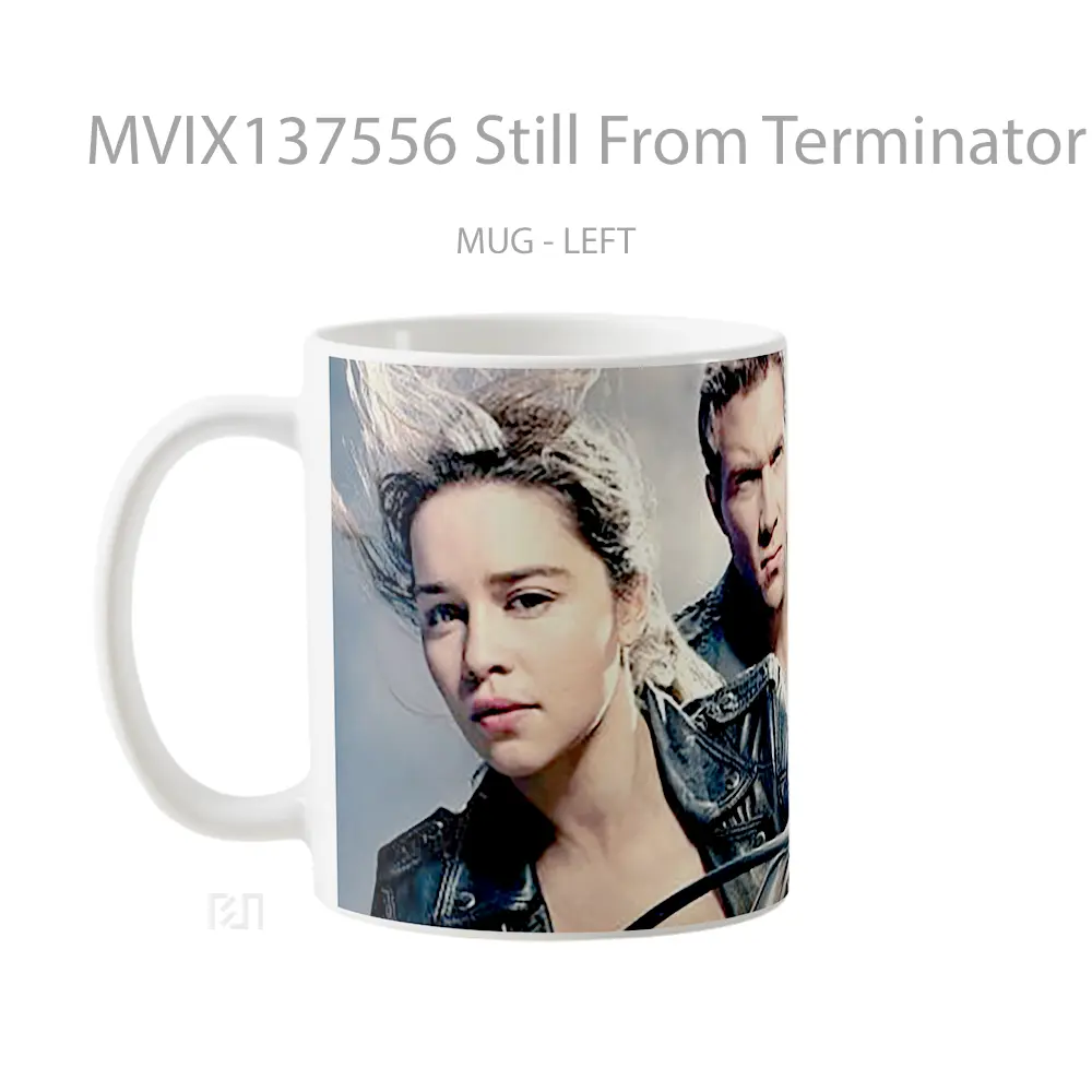 Mug Still From Terminator Genesis Gelas Film - All-side / Desain