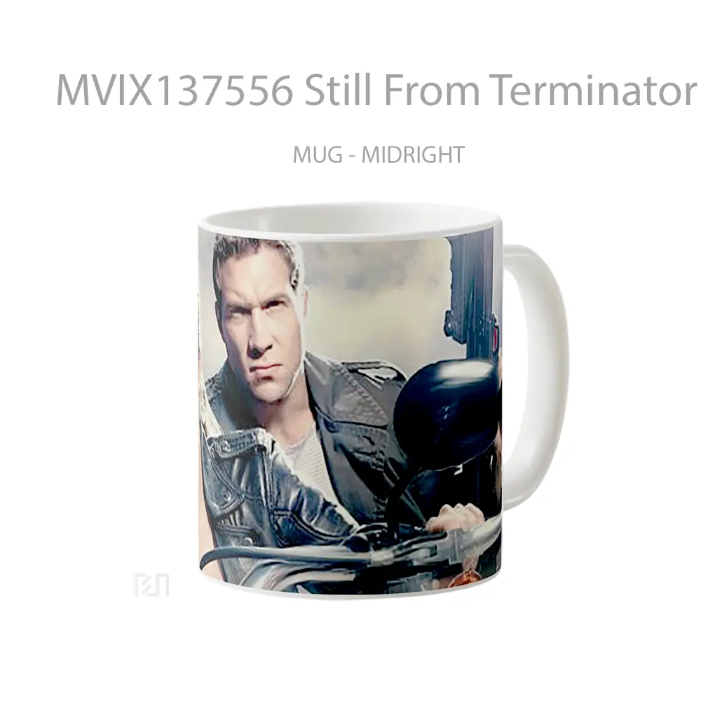 Mug Still From Terminator Genesis Gelas Film - All-side / Desain