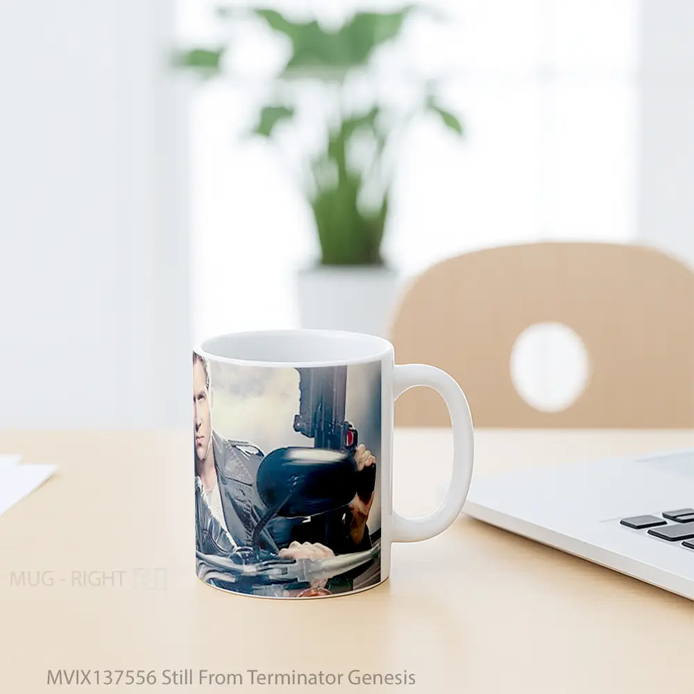 Mug Still From Terminator Genesis Gelas Film - All-side / Desain