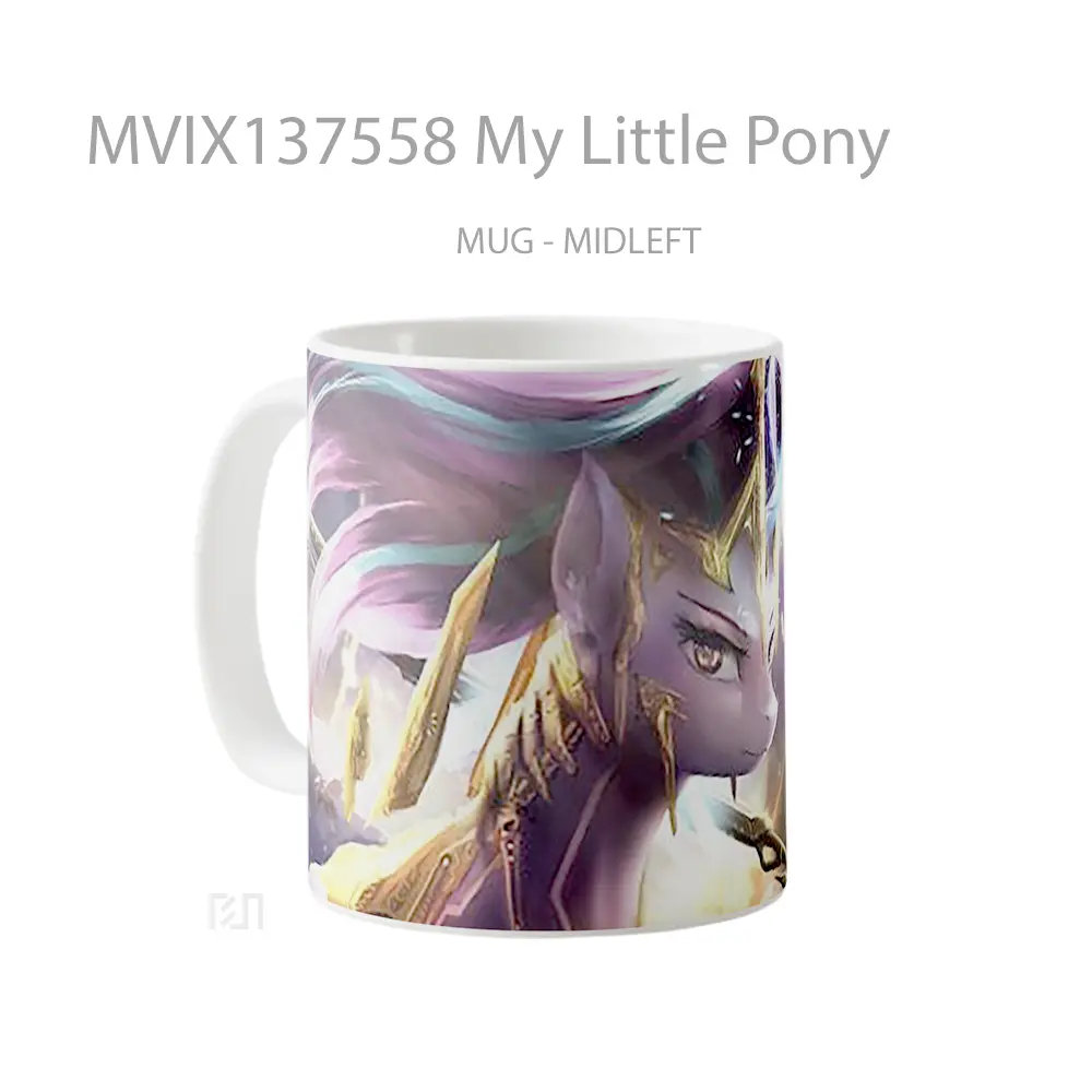 Mug My Little Pony Gelas Keramik Unik - All-side / Desain
